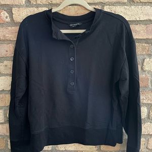 Athleta Balance Henley Sweatshirt